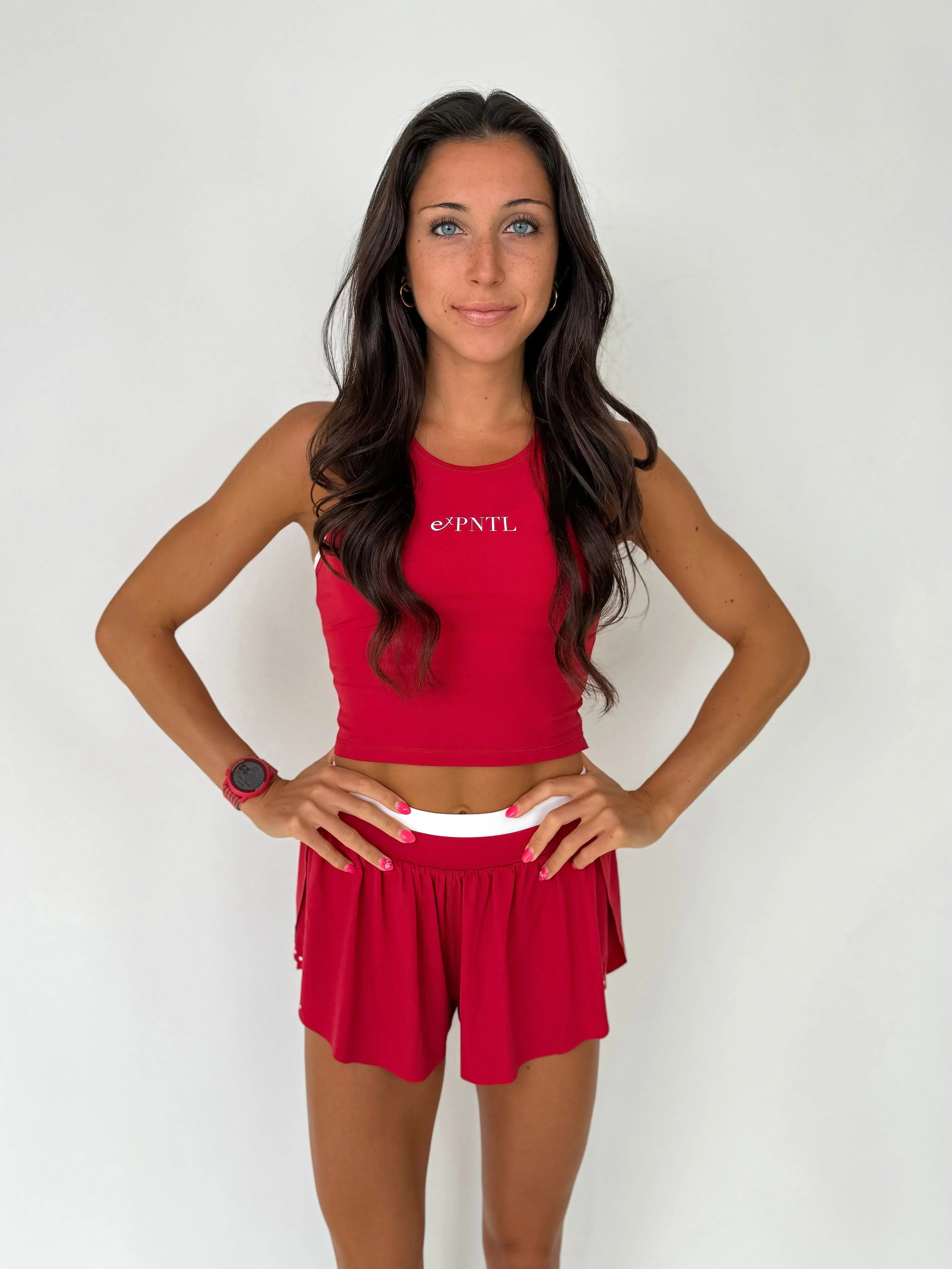 Race Day Tank- Red Racer