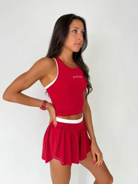 Race Day Tank- Red Racer