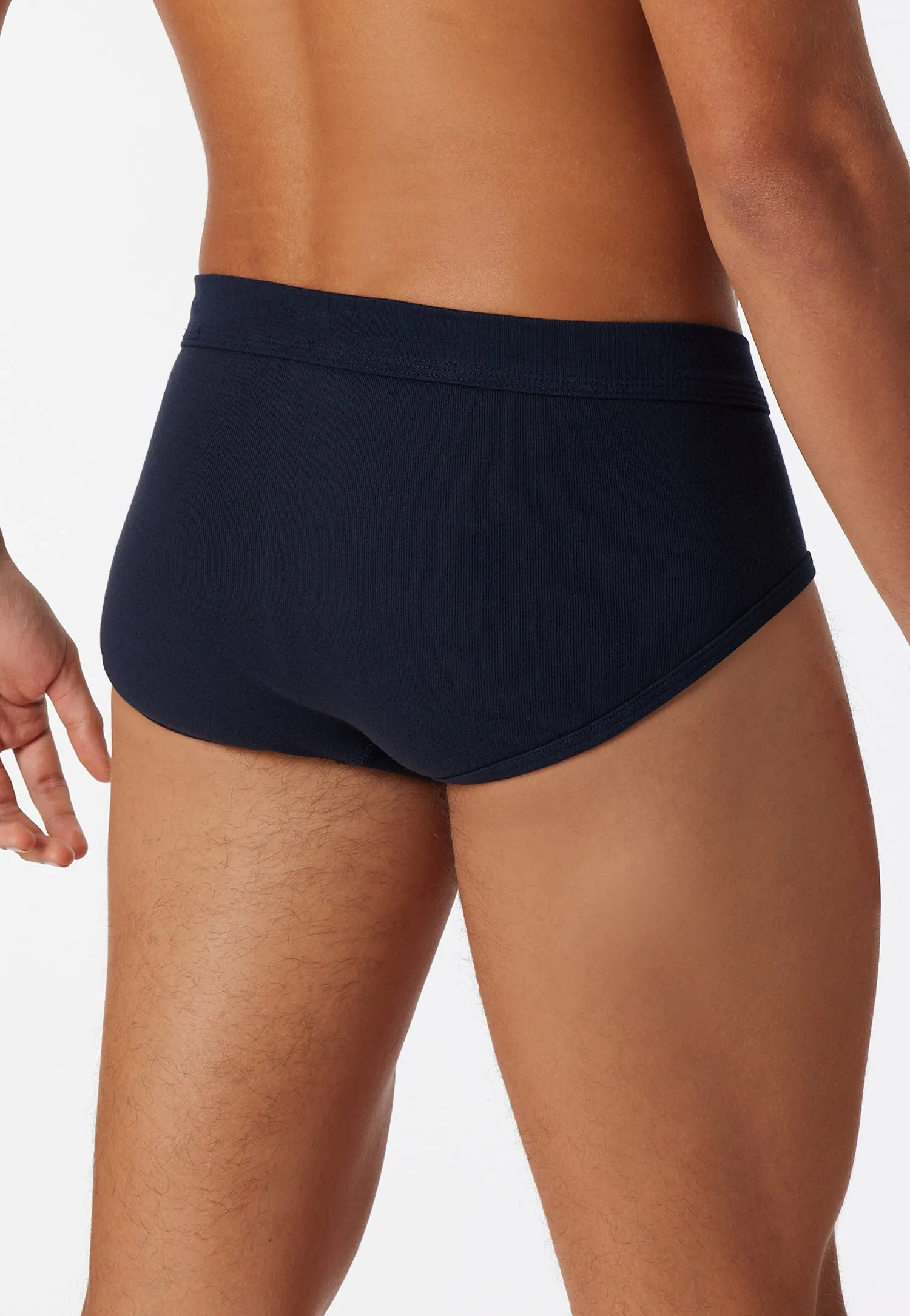 Schiesser - Cotton Essentials Fine Rib - Sports Briefs - 2 Pack