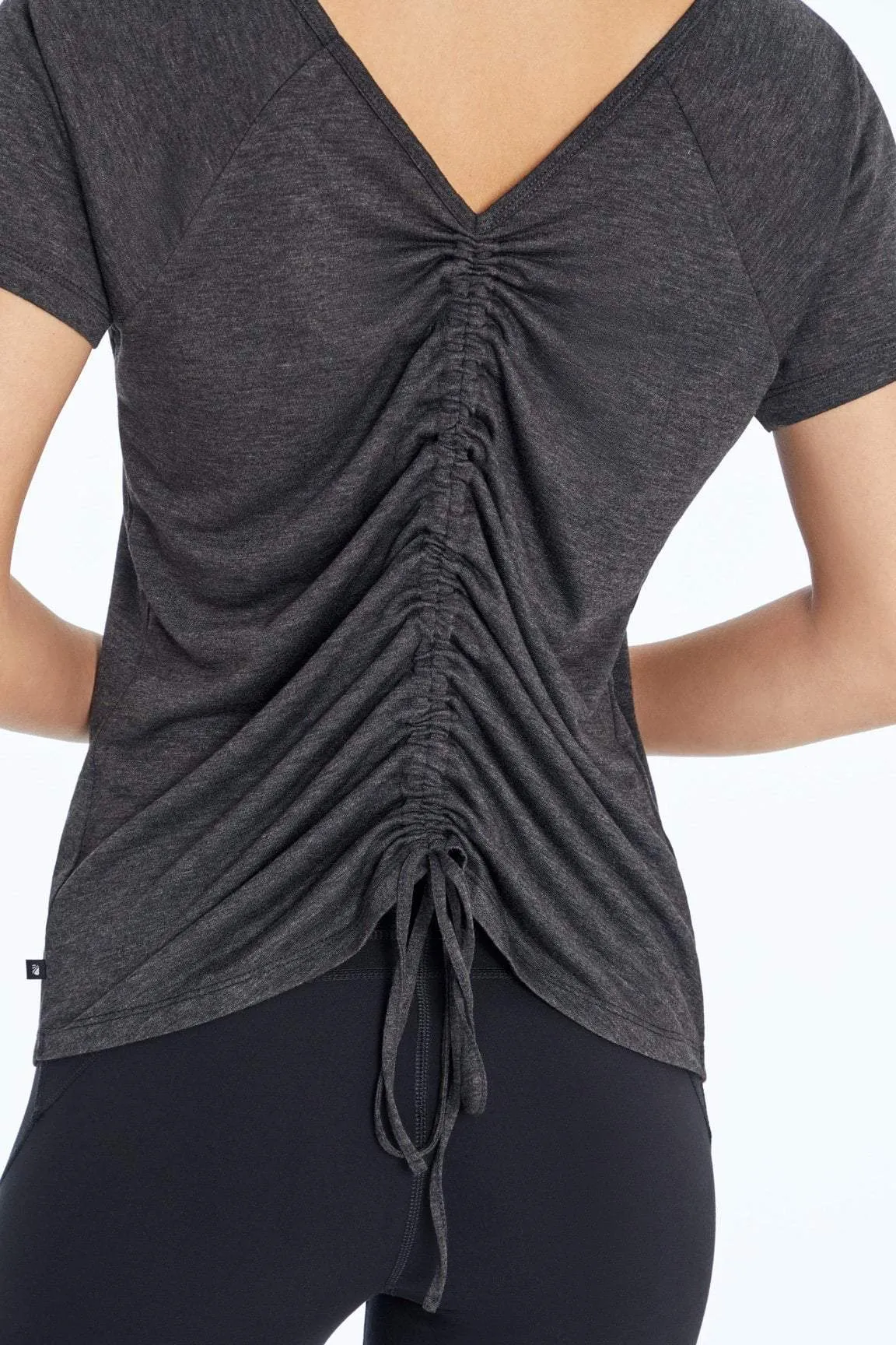 Scrunch Tee (H. Black)