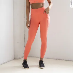 Skin Shakti Leggings - Coral - FINAL SALE