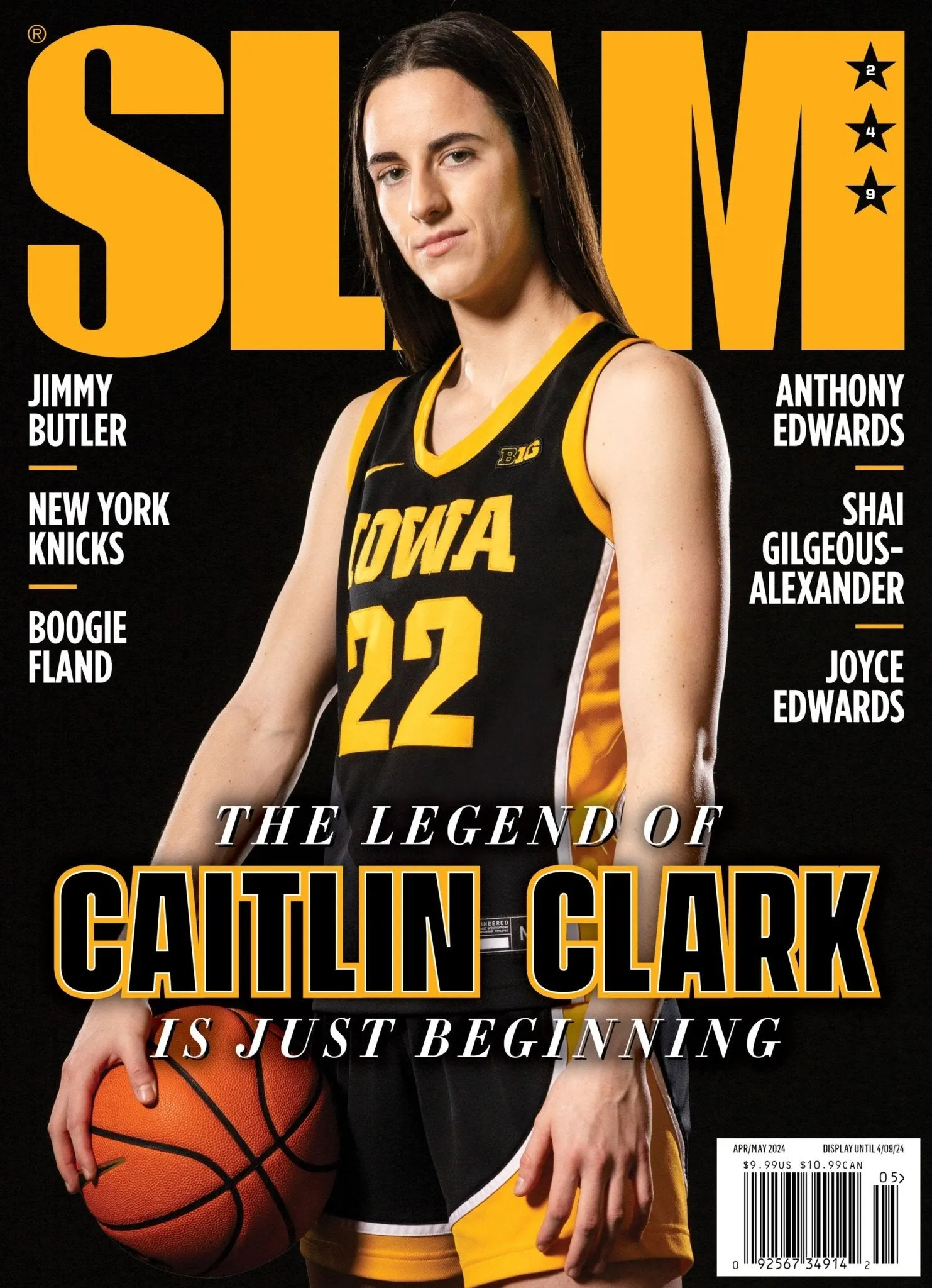 SLAM 249: Caitlin Clark (Cover 1 of 4)
