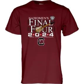 SOUTH CAROLINA WOMEN'S BASKETBALL 2024 FINAL FOUR TEE