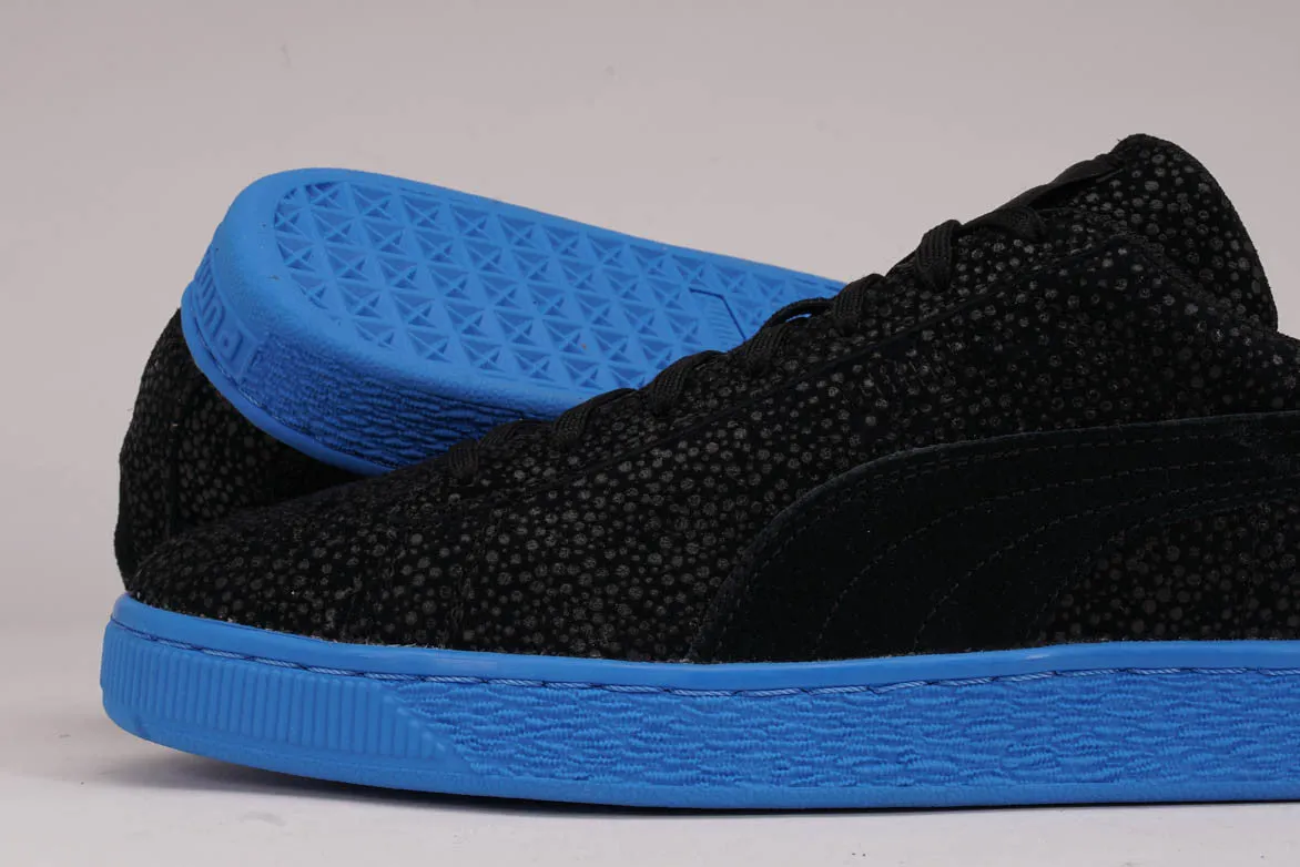 SUEDE CLASSIC CULTURE SURF - BLACK / FRENCH BLUE