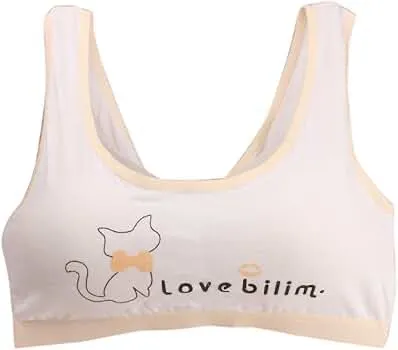 Teen Big Girls Lovely Underwear Seamless Sports Bra Top Underclothes  S1554950