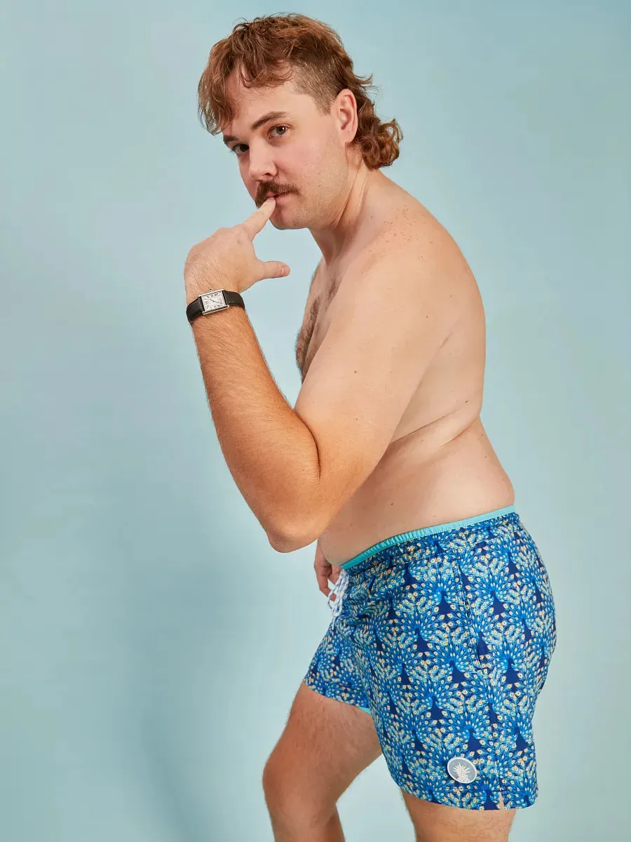 The Fan Outs 5.5" (Classic Lined Swim Trunk)