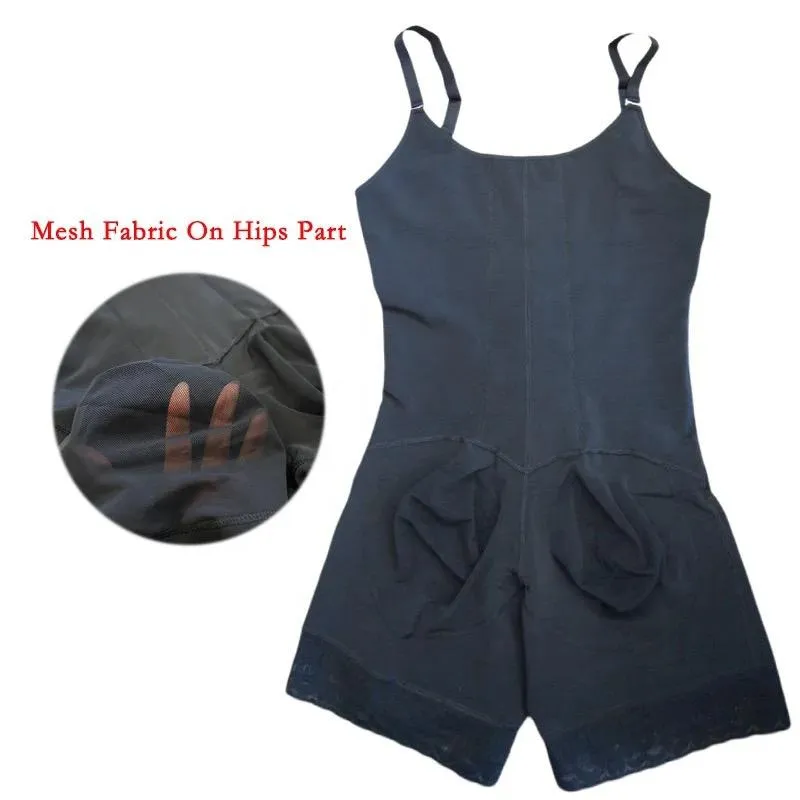 Tummy Front Zipper Women Plus Size Body Shapewear B-90603