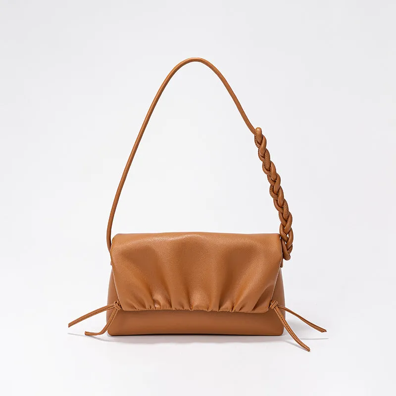 Versatile Drawstring Shoulder Bag for Women