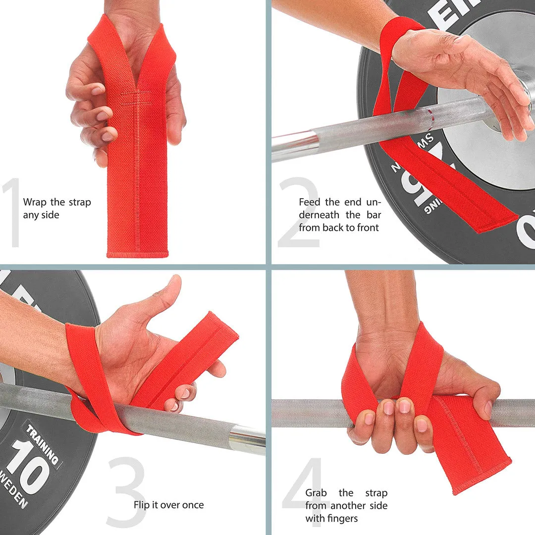 Weight Lifting Wrist Straps V1 "BASIC"