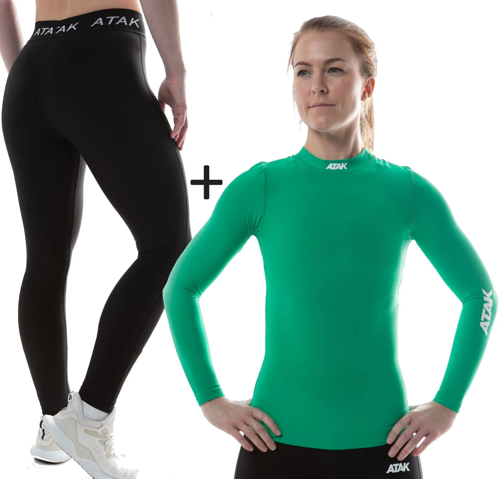 Women's ATAK Sports Compression Thermal Base Layer COMBO