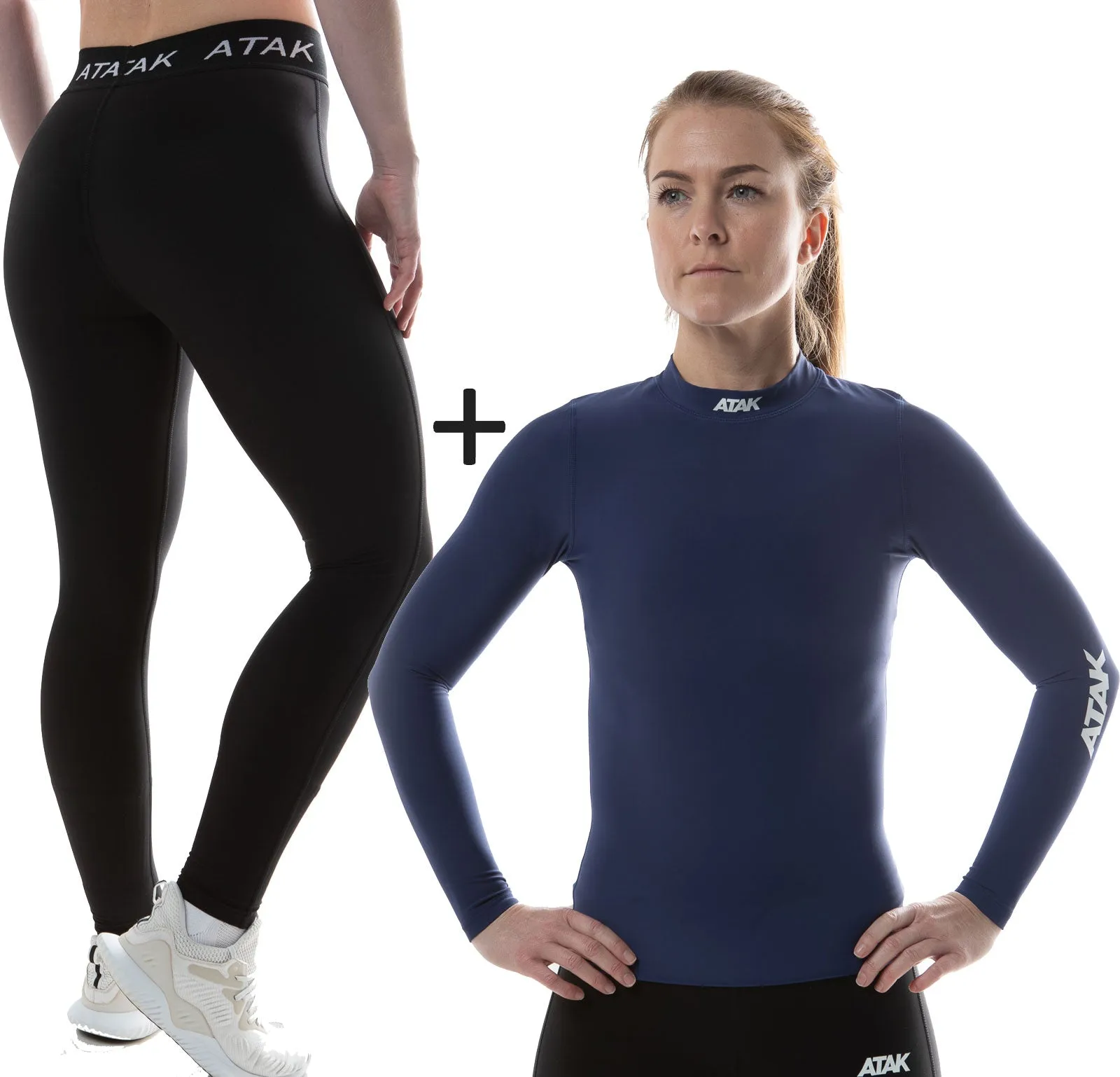 Women's ATAK Sports Compression Thermal Base Layer COMBO